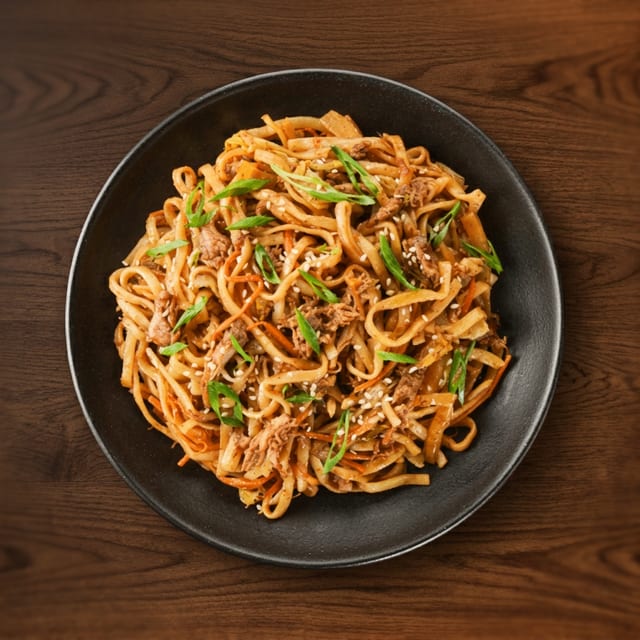 Beef Fried Noodles.
