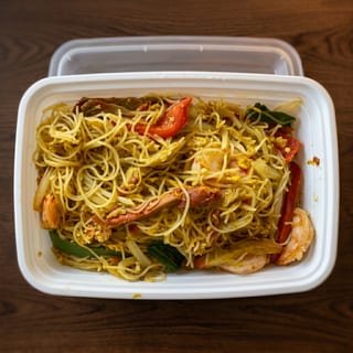Singapore Noodles Lo Mein Noodles