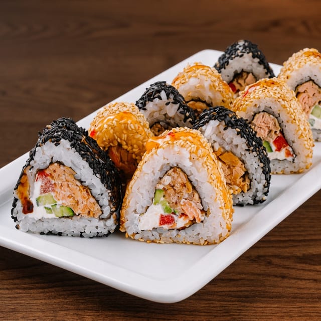Spicy Yellowtail Roll.