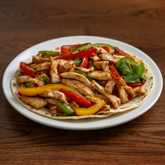 Chicken with Garlic Sauce.
