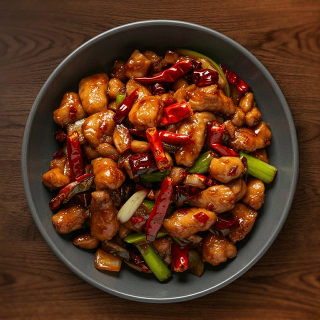 Kung Po Chicken.