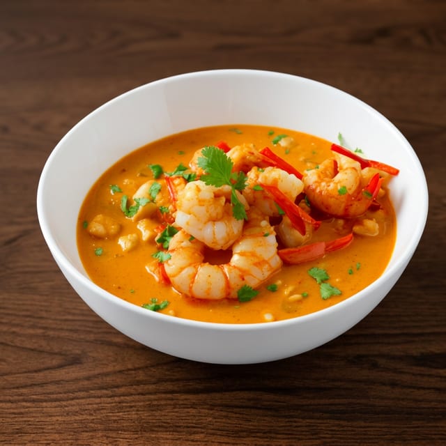 Tom Yum Goong Soup.
