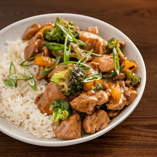 Chicken with Broccoli (Lunch).