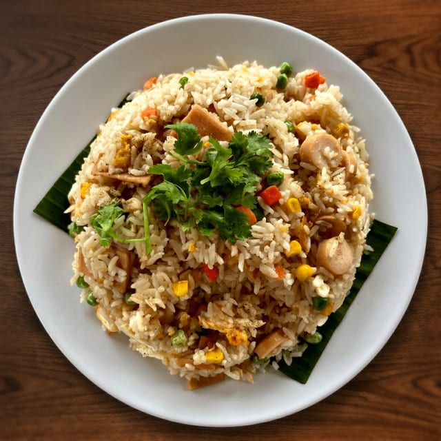Roast Pork Fried Rice.
