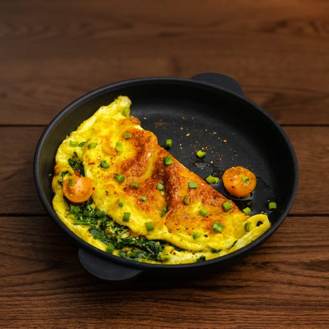 Chicken or Pork Egg Foo Young.